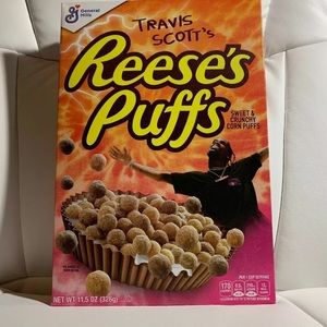 Travis Scott Reece’s Puff Cereal Box Regular Size